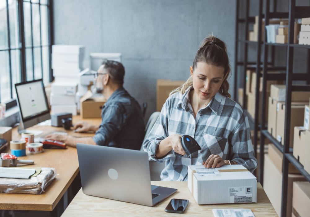 Ecommerce startup in operation